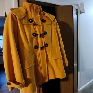 Coat/fleece duffle coat- vintage